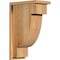 Ekena Millwork Alpine Rough Sawn Corbel w/Backplate, Western Red Cedar, 8"W x 14"D x 22"H COR08X14X22ALP01RWR - alternate 1
